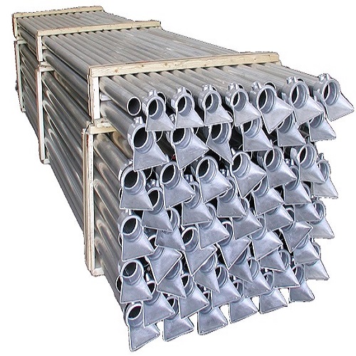 [TUR.AA6.100] TUBO RIEGO ASPERSIÓN ALUMINIO SI 4 PULG(100MM) 6MTS ACOPLES