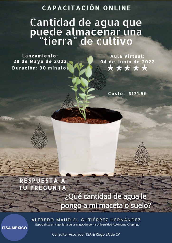 Reserva de agua del cultivo (RAC)